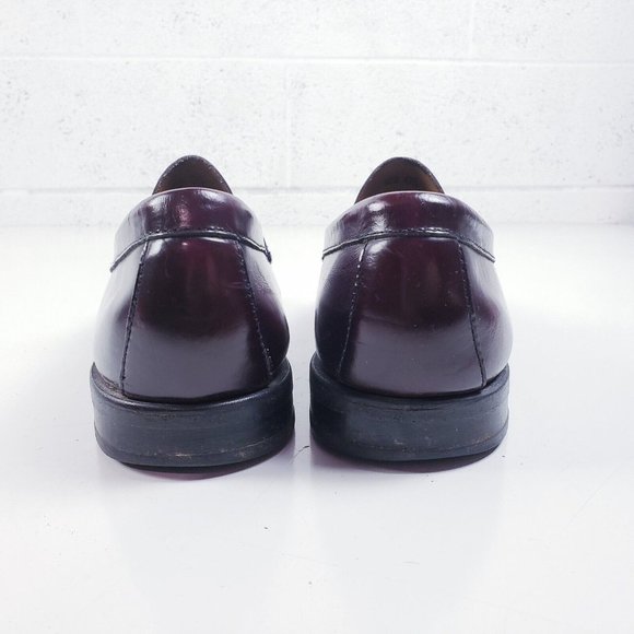 G.H Bass & Co Weejuns Men's Cordovan Leather Penny Loafer Size 12 Slip On - Picture 5 of 10